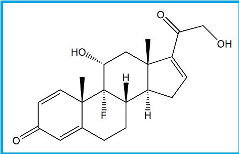 DESOXIMETASONE 16,17-DIDEHYDRO 16-DEMETHYL IMPURITY